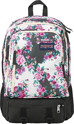 Jansport Envoy Backpack, Multi- Gray Flower