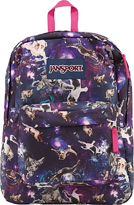 Jansport Superbreak Backpack, Multi Astro Kitty (T50109V)