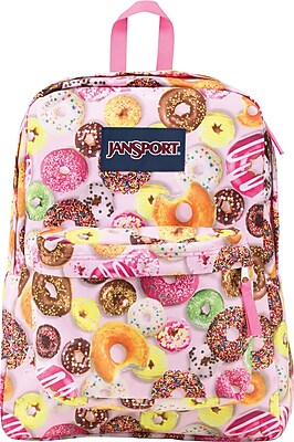 Jansport Superbreak Backpack, Multi Donuts (T50109Y)