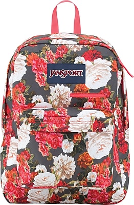 Jansport Digibreak Flower Polyester Backpack (T50F04J)