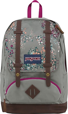 Jansport Cortlandt Backpack, Gray Floral