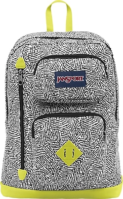 Jansport Austin Backpack, Black Ziggy (T71A06Q)