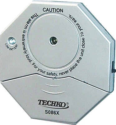 Techko Ultra Slim Vibration Entry Alarm SO86X