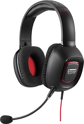 Sound Blaster Tactic3D Fury Gaming Headset Black