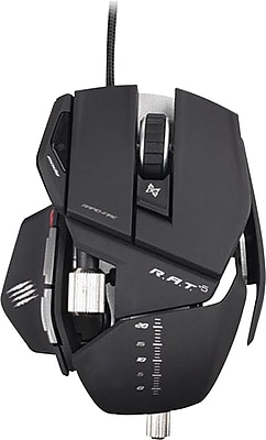 Cyborg R.A.T. 5 Gaming Mouse for PC and Mac Black
