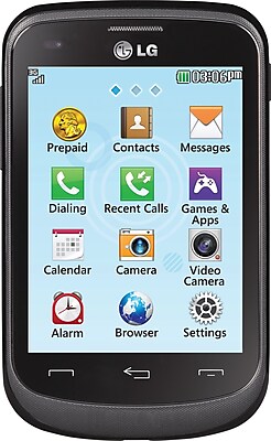 Tracfone LG 306G Touch screen | Staples®