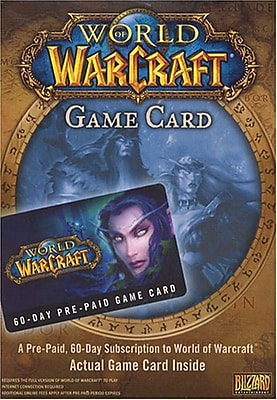World Of Warcraft Prepaid Timecard for PC License 1 User