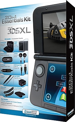 Dreamgear 3DS 20 In 1 Essentials Kit Black