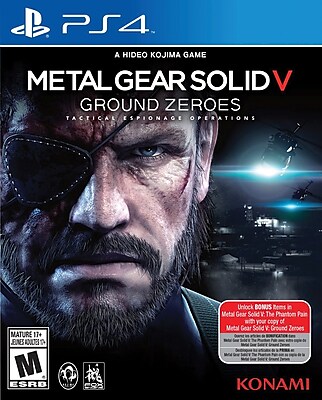 Konami 20289 PS4 Metal Gear Solid V Ground Zeroes