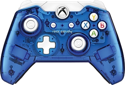 PDP 048 012 NA BL XB1 Rock Candy Wired Controller Blueberry Boom