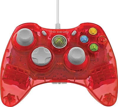 PDP 037 010 NA RD XB360 Rock Candy Wired Controller Red