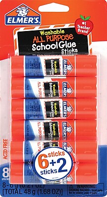 Elmer s All Purpose School Glue Stick 6 2 Pack