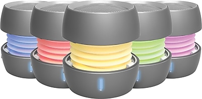 iHome IBT73 Color Changing Bluetooth Recharable Mini Speaker System