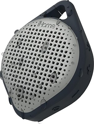 iHome IBT15 Splash Proof Bluetooth Rechargable Speaker with Speakerphone