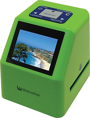 Wolverine Super F2D 20 MP 4-in-1 Film to Digital Converter With 20MP Film Scanner