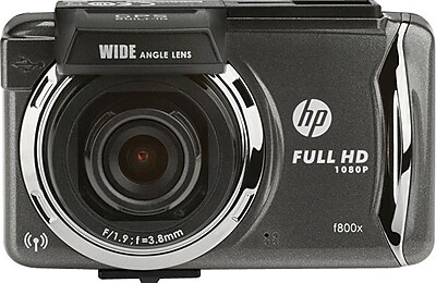 HP F800X Car Dash Cam Video Recorder full HD 1080p WiFi GPS capable with Touch Screen