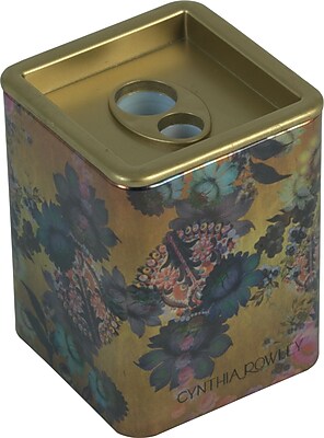 Cynthia Rowley Pencil Sharpener Gilded Gold Floral