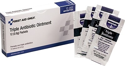 First Aid Only Triple Antibiotic Ointment 12 Box