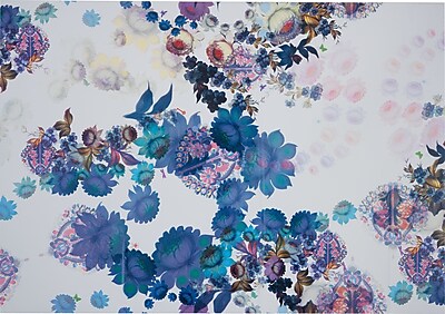 Cynthia Rowley Wallpaper Cosmic White Floral