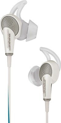 Bose QuietComfort 20 Acoustic Noise Cancelling headphones White Apple