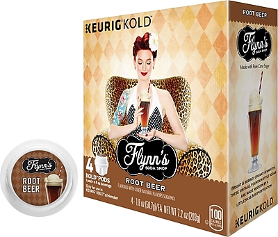 Keurig KOLD Flynn s Root Beer 8 oz 4 pack