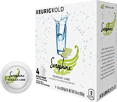 Keurig KOLD Seraphine Persian Lime 8 oz 4 pack