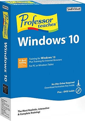 Professor Teaches Windows 10 1 User [Boxed]