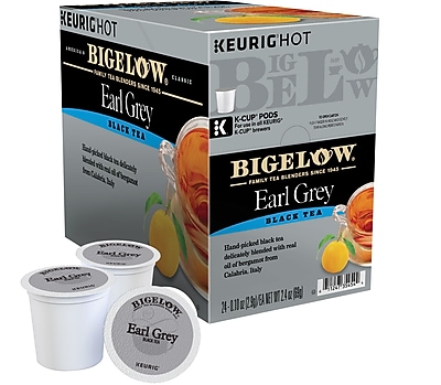 Keurig K-Cup Bigelow Earl Grey Tea, Regular, 24 Pack
