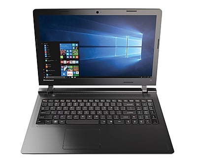 Lenovo Ideapad 100 15.6 Intel Core i3 5005U processor 4GB RAM 500 GB Hard Drive Windows 10 Notebook
