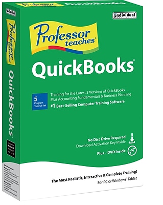 Professor Teaches Quickbooks 2016 for Windows 1 User [Boxed]