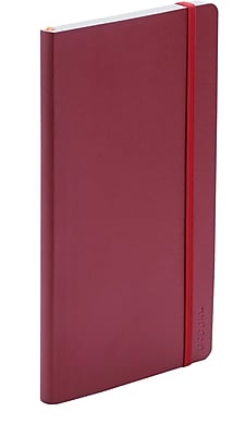 Poppin Crimson Medium Softcover Notebooks Set of 25