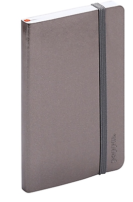 Poppin Gunmetal Small Softcover Notebooks Set of 25