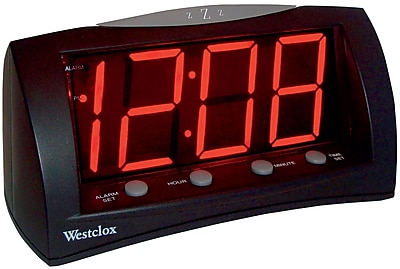 Westclox 1.8 LED Alarm Clock
