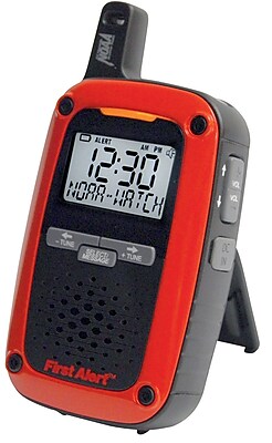 First Alert Portable AM FM Digital Weather Radio with S.A.M.E. Weather Alert