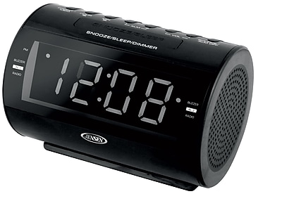 AM\/FM Dual Alarm Clock Radio with Nature Sounds