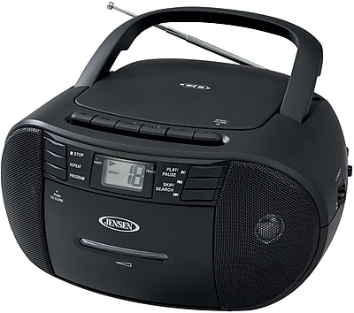 Portable Stereo CD Player with Radio and Cassette Player