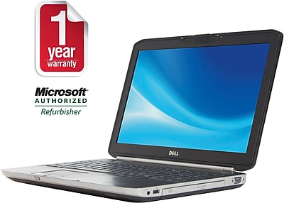 Refurbished 15.6 Dell Latitude E5520 Core i5 2.3Ghz 8GB RAM 128GB Hard Drive Win 7 Pro