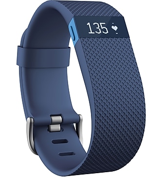 Fitbit ChargeHR, Large, Blue