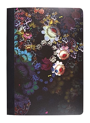 Cynthia Rowley Mini Composition Book College Ruled Cosmic Black Floral 5 x 7 50102 US