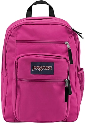 Jansport Big Student Backpack, Cyber Pink (TDN701B)