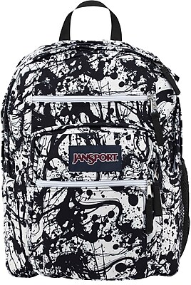Jansport Big Student Backpack, Black Paintball (TDN70JR)