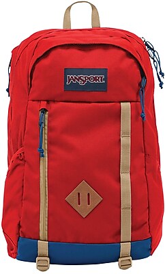 Jansport Foxhole Backpack, Red Tape (JS0A2T325XP)