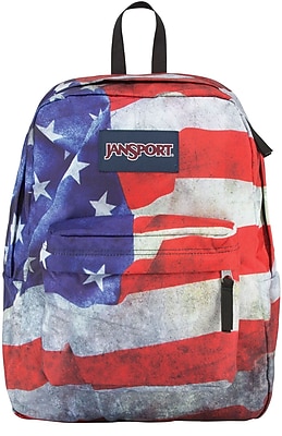 Jansport High Stakes Backpack, American Flag (TRS70GM)