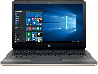 HP 14 al061nr 14 Intel Core i3 6100U Processor 8 GB RAM 1 TB SATA Windows 10 Home Gold Notebook