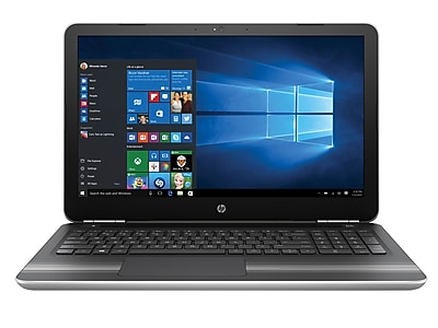 HP Pavilion 15 au062nr 15.6 Intel Core i5 6200U Processor 8 GB RAM 1 TB SATA Windows 10 Silver Notebook