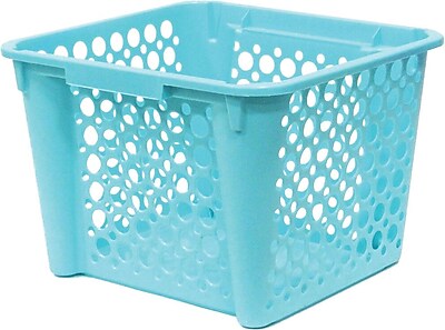 United Solutions Large Nesting Stacking Crate Teal CR0341