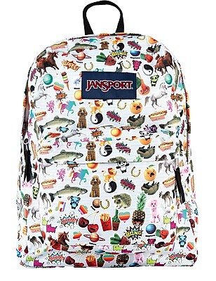Jansport Superbreak Backpack, Multi Stickers (JS00T5010KN)