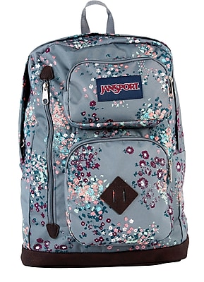 Jansport Austin Backpack, Shady Grey Sprinkled Floral (T71AZK1)