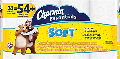 Charmin® Essentials Soft Toilet Paper 24 Giant Rolls