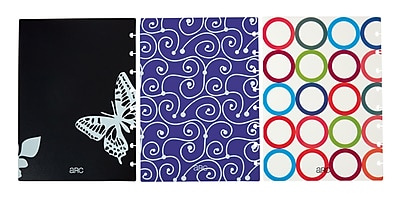 Staples Arc System Poly Covers Assorted Designs 6 3 8 x 8 3 4 50051